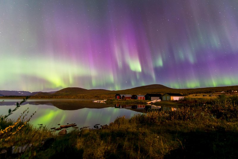 Faszinierende Nordlichter