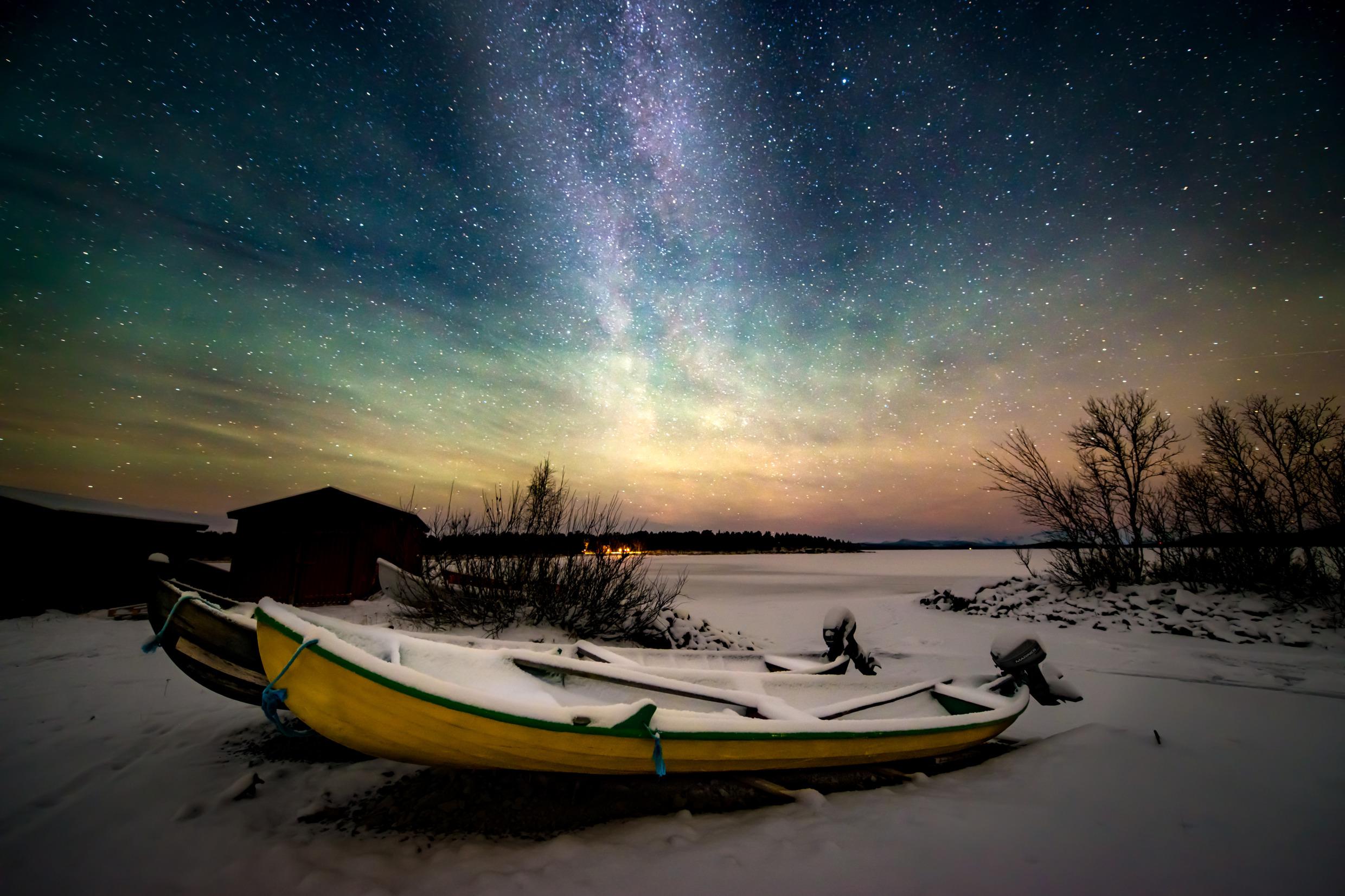 Wann Und Wo Sieht Man Die Nordlichter Visit Sweden